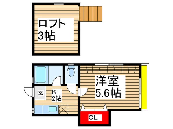 ハイネスコーダの物件間取画像